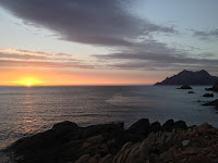 Coucher de soleil Golfe de Porto - Corse