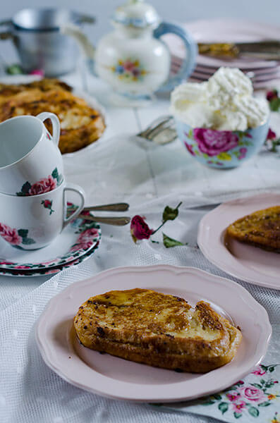 como preparar torrijas rellenas