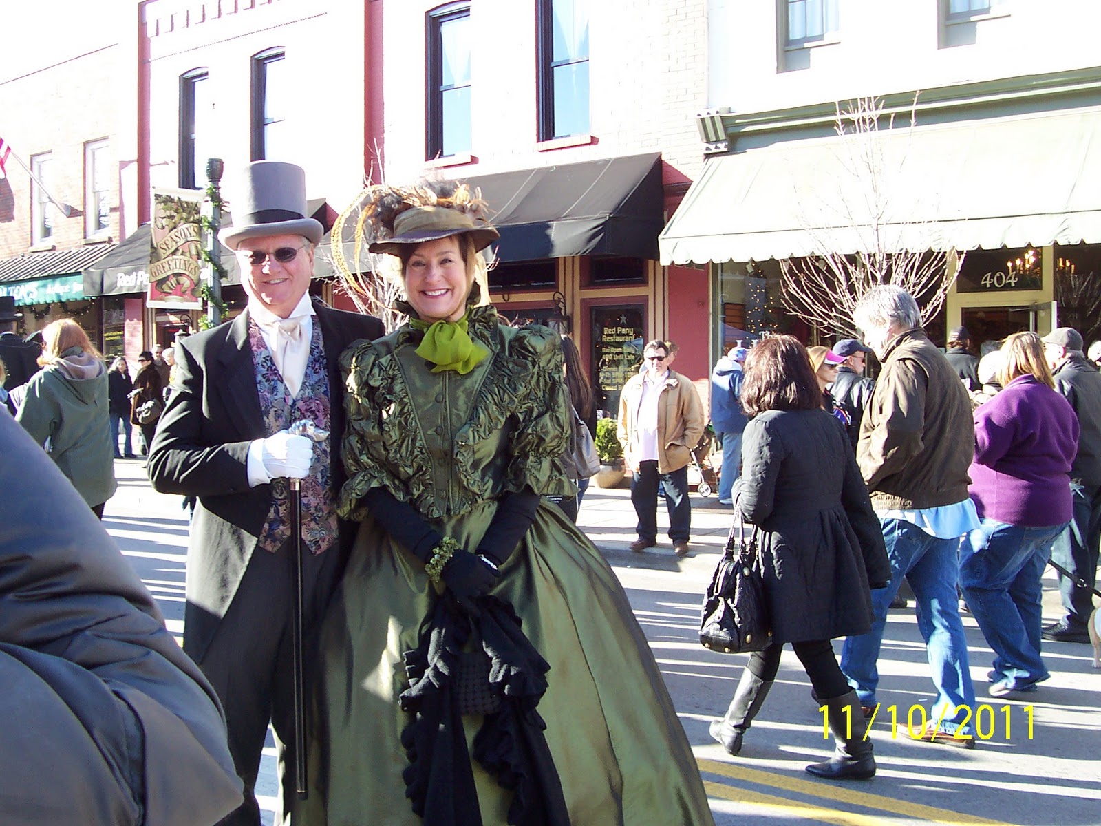 In My Painted Garden Charles Dickens Christmas Franklin Tennessee