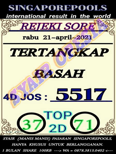 gambar togel syair sgp