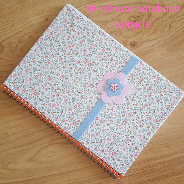 10-minute upcycled notebook 10-minute upcycled notebook