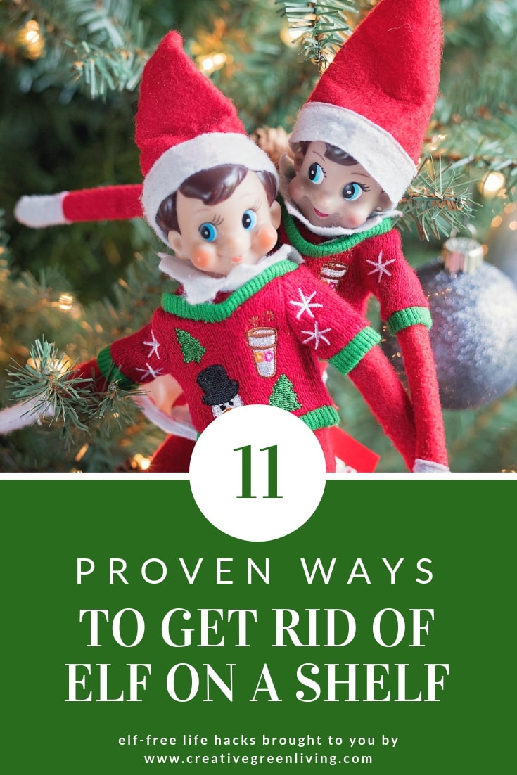 How to Get Rid of Your Elf on The Shelf or Get the Elf to Stop Moving