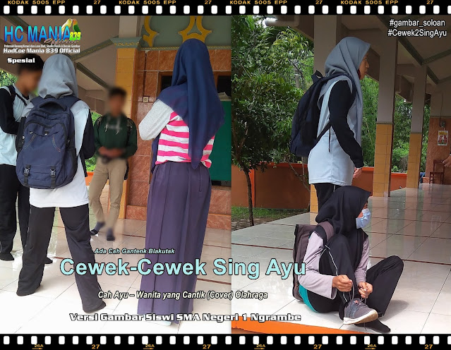 Gambar Soloan Terbaik di Indonesia - Gambar Siswa-siswi SMA Negeri 1 Ngrambe Versi Cah Ayu Khas Spesial - 15 DG
