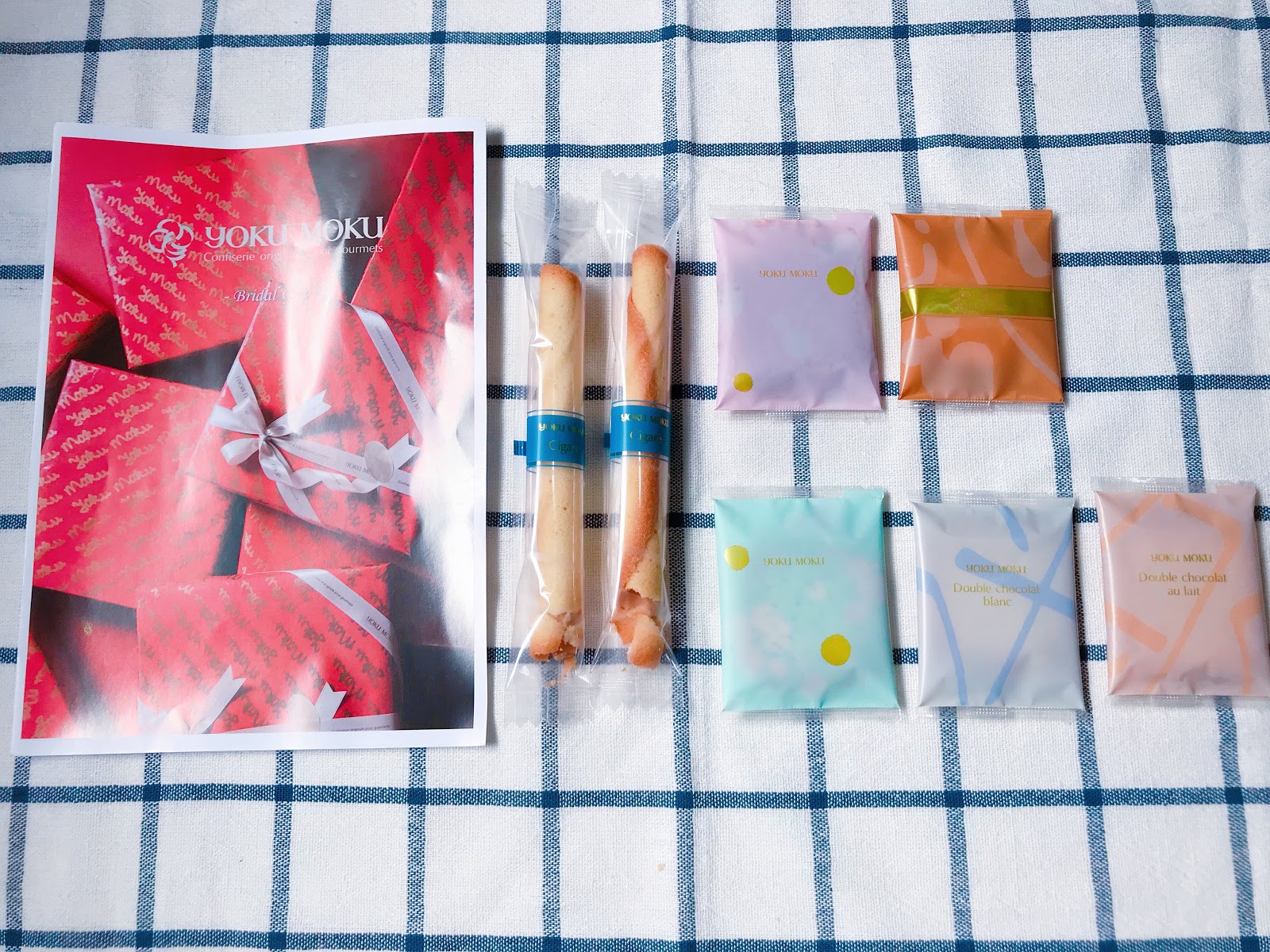 楊草莓的超級流水帳 micoberry s field 喜餅試吃 日式蛋捲禮盒yoku moku