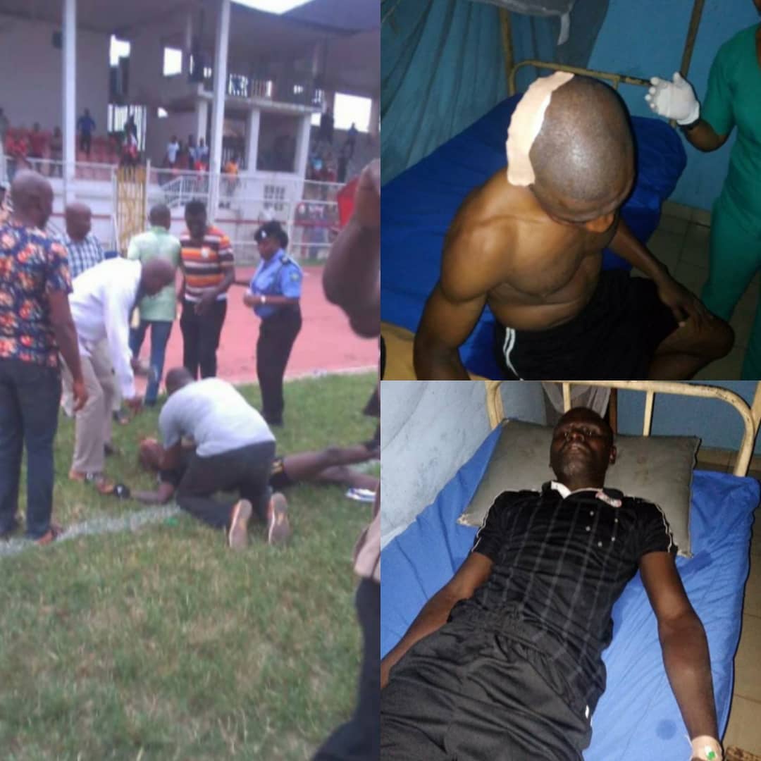 Referee Beaten To Coma By Fans After Football Match In Owerri. . Lilian Ngozi's Blog