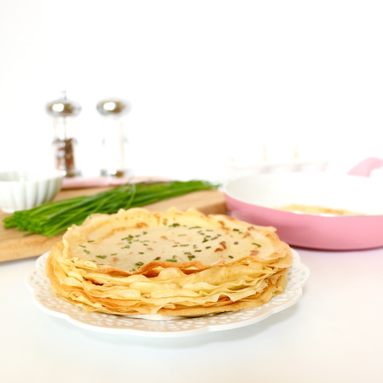 {VIDEO} Savory Herb Crêpes Filled with Ham & Cheese The Lindsay Ann
