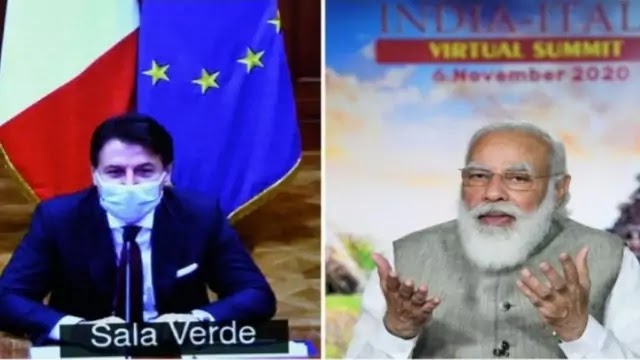 India-Italy Virtual Summit, India and Italy sign 15 agreements in various sectors Highlights with Details
