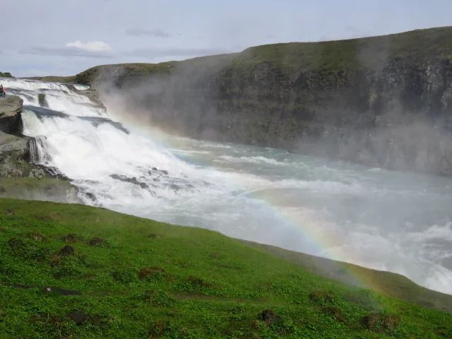 Self-drive around Iceland's Golden Circle: Gulfoss waterfall