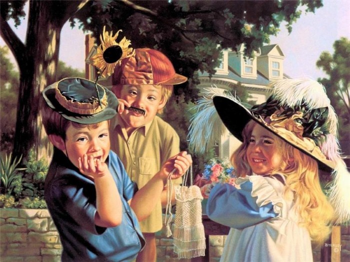 Детские картины. Bob Byerley 17