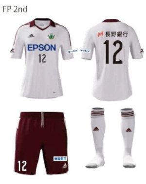 松本山雅FC 2015年ユニフォーム-アウェイ