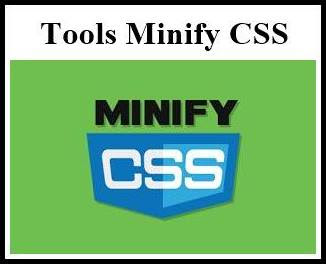 Tools Minify CSS