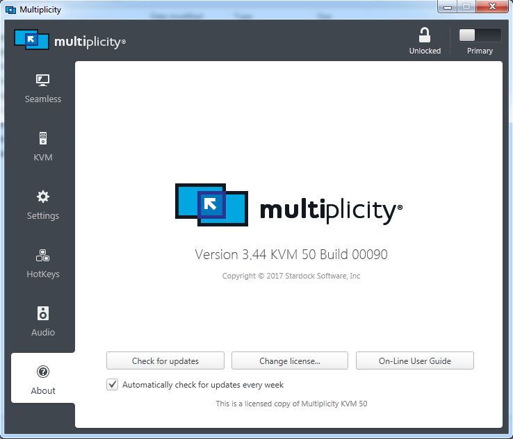 Stardock - Multiplicity v3.44 Full version