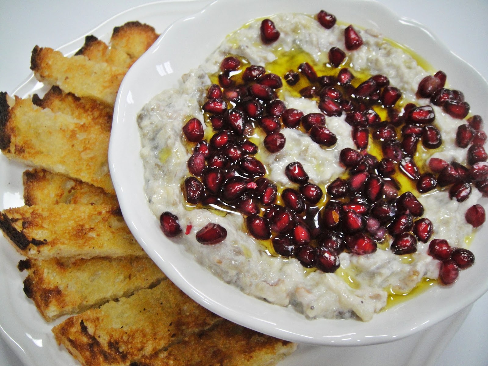 Maryam's Culinary Wonders 1157. Aubergine Walnut Dip