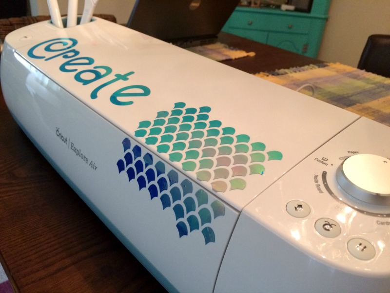 Real Girl's Realm Customizing My Cricut Explore Air With Holographic Vinyl