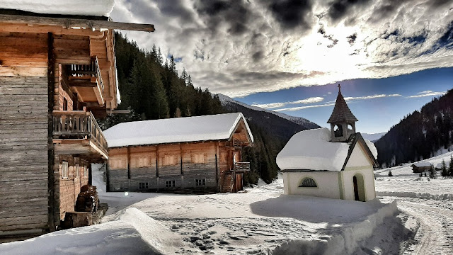 unterstalleralm oberstalleralm escursione inverno