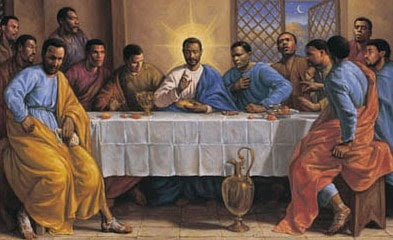 Jesus negro e os discípulos negros