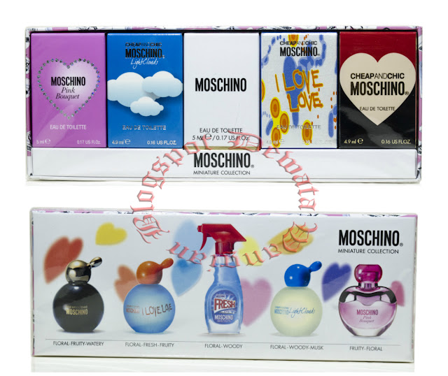 Moschino Miniature Collection Perfume Parfums Blogs
