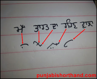 punjabi-shorthand-lines