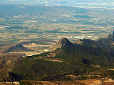 El Agudo desde el aire