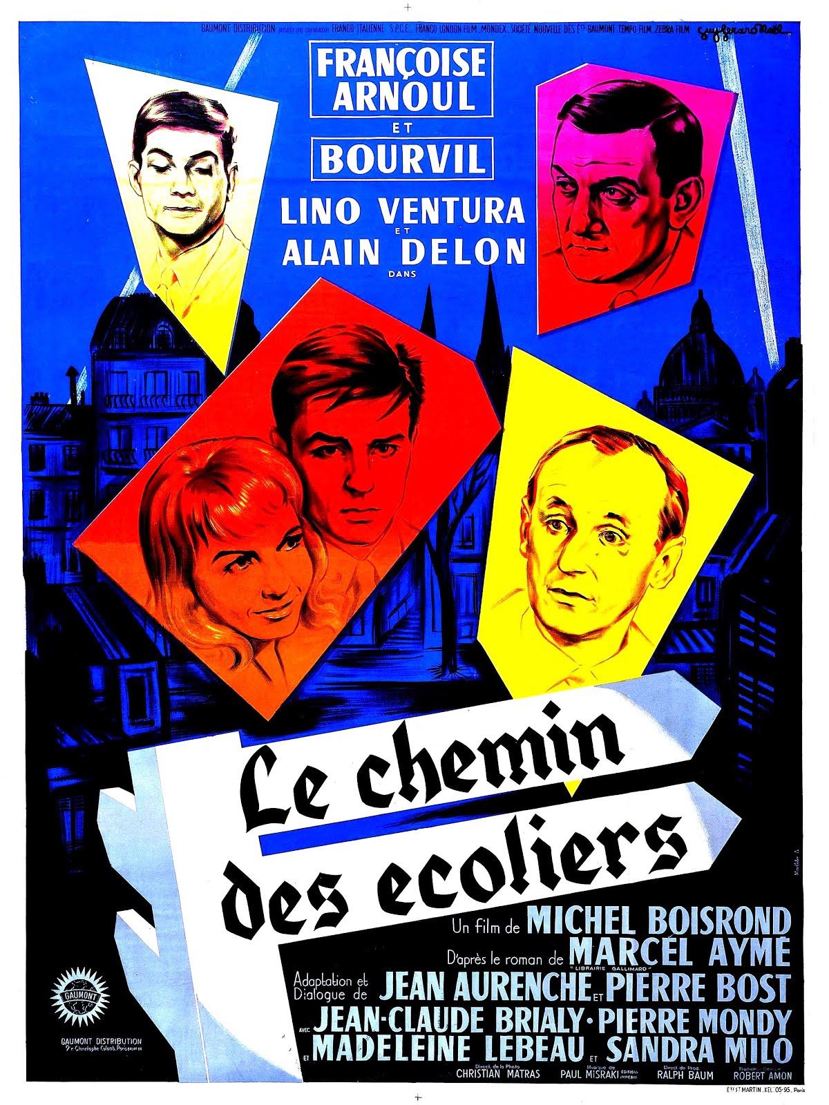 Le chemin des écoliers (1959) Michel Boisrond - Le chemin des écoliers (09.03.1959 / 30.04.1959)