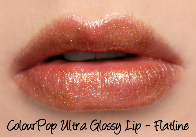 ColourPop Ultra Glossy Lip - Flatline Swatches & Review