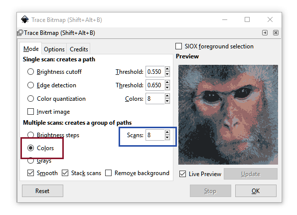 inkscape trace bitmap put colors on seperate layers inkscape trace bitmap put colors on seperate layers