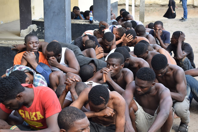 Lagos arraigns 70 suspected cultists...Vows to stamp out cultism, other social vices   