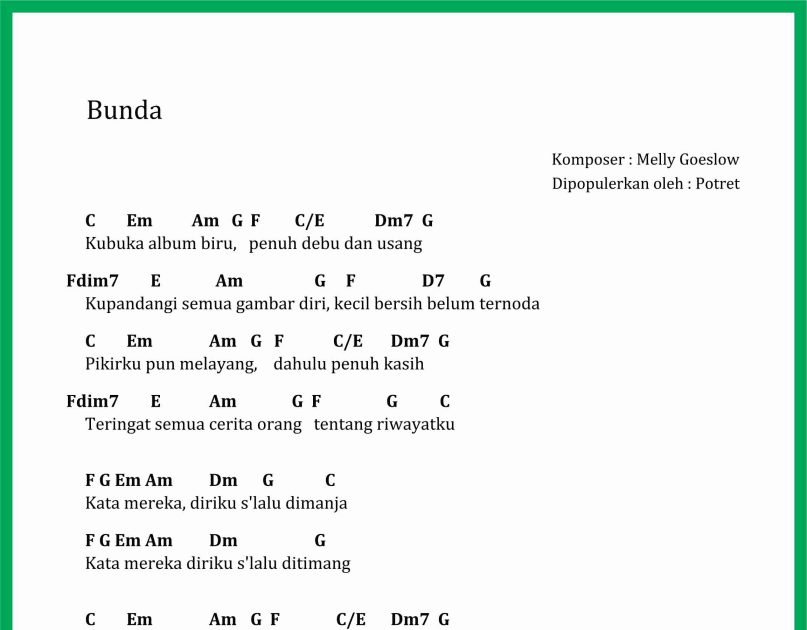 lirik lagu ibu lirik lagu ibu