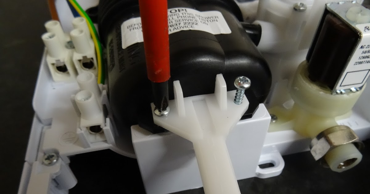 Electrical shower fault finding and repair Electrical safety working