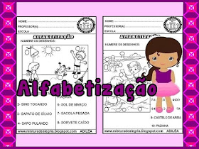 atividades de alfabetização, leitura