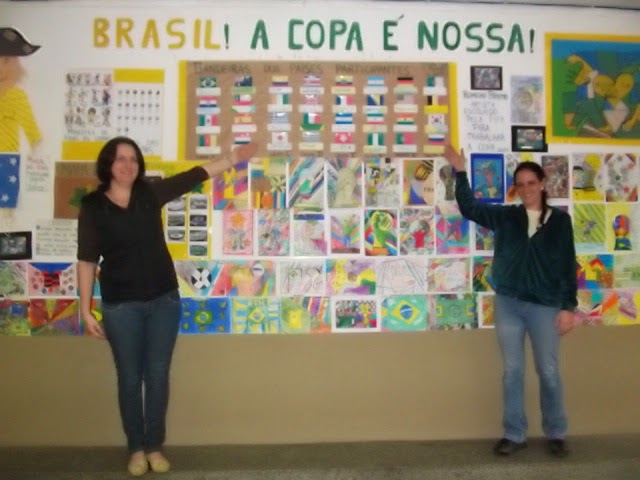 Saber e criar: Mural da Copa