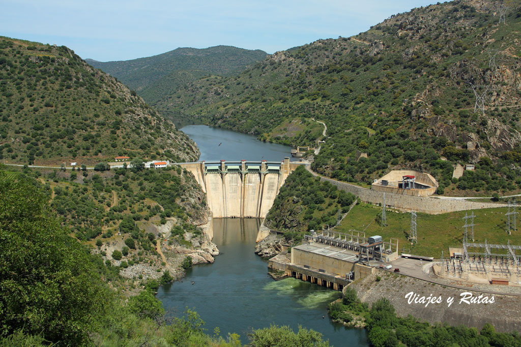 Salto de Saucelle, río Duero