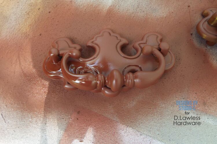 The D Lawless Hardware Blog How To Spray Paint Cabinet Hardware