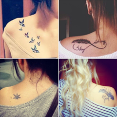 tatuajes para mujeres en el hombro