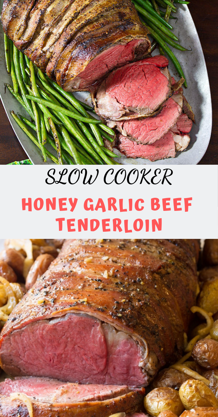 ALLURING SLOW COOKER HONEY GARLIC BEEF TENDERLOIN Oasis Kitchen