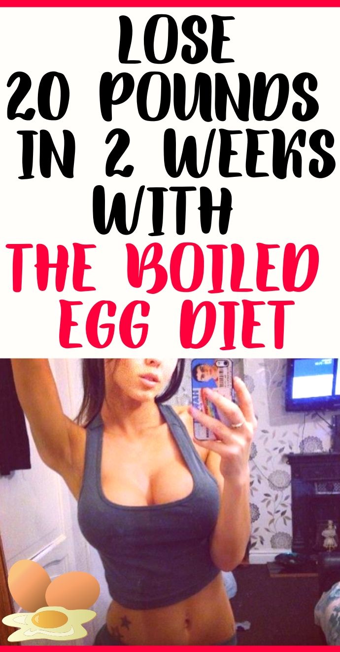 How To Lose 20 Pounds In 2 Weeks With The Boiled Egg Diet | Hello Healthy..
