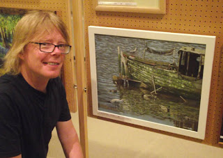 martin davey at Romsey king Johns house art exhibition