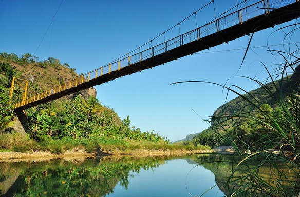 Destinasti Objek Wisata Jembatan Gantung Selopamioro di