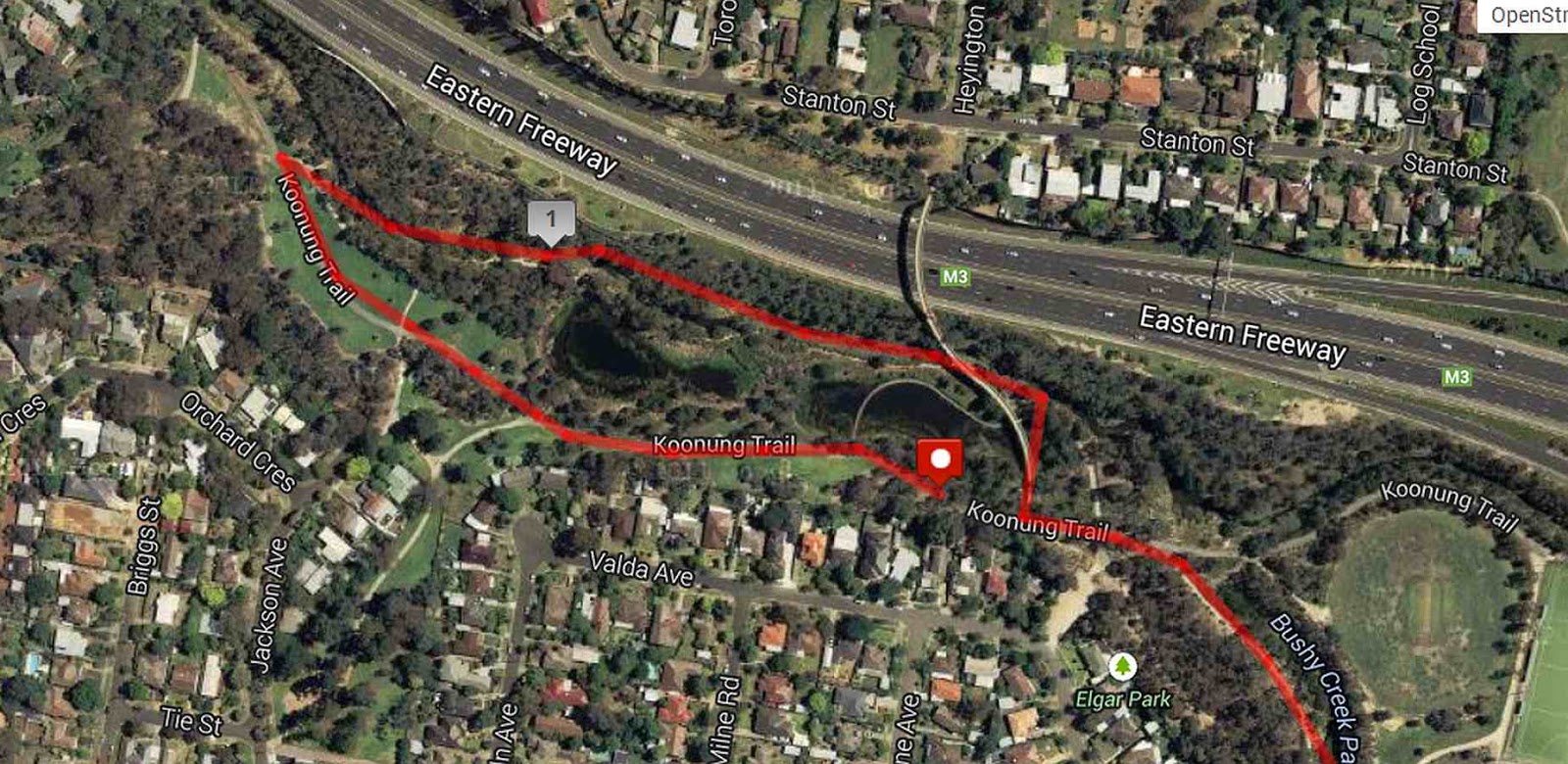 TRACKS, TRAILS AND COASTS NEAR MELBOURNE Koonung Creek Parklands