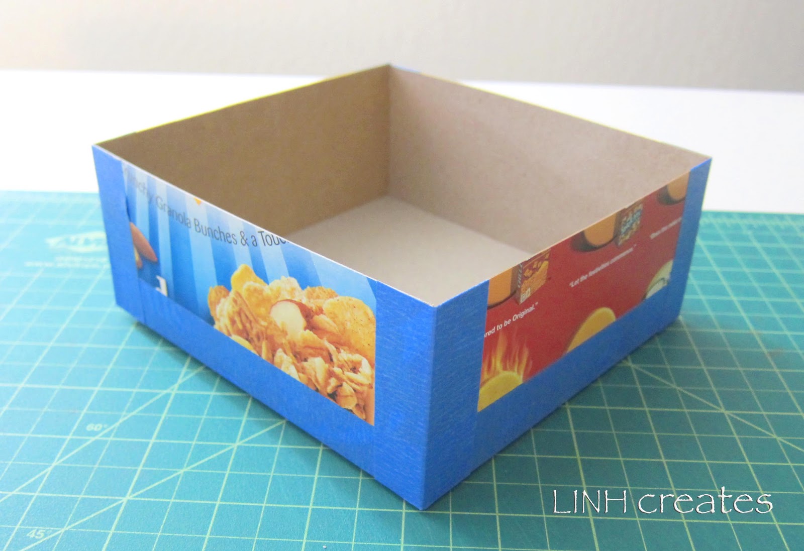 linh creates . . . paper crafts consume me: Tutorial: Upcycled