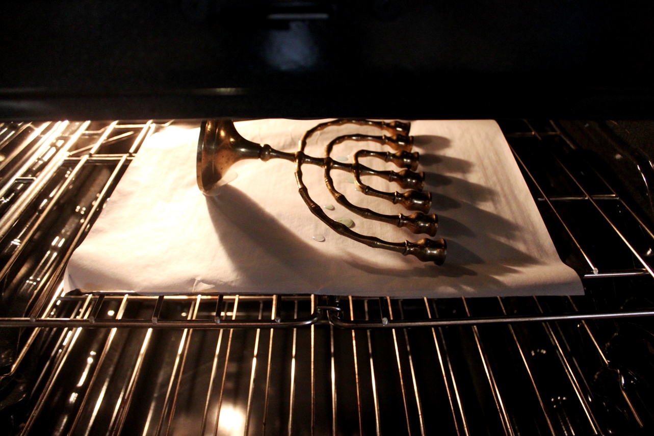 land of honey The Easiest DIY Way to Clean a Menorah