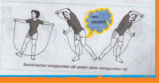 Senam Irama 2 Dengan Alat Tali Dan Pita
