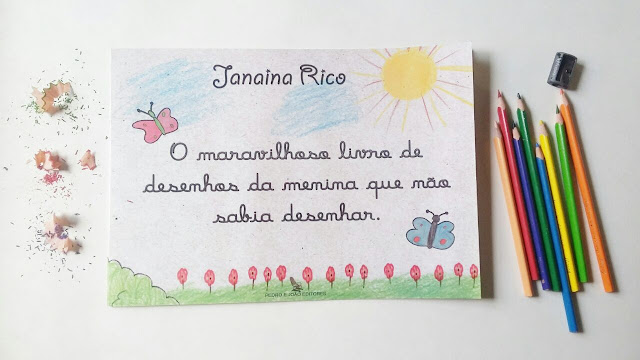 o maravilhoso livro de desenhos da menina que não sabia desenhar