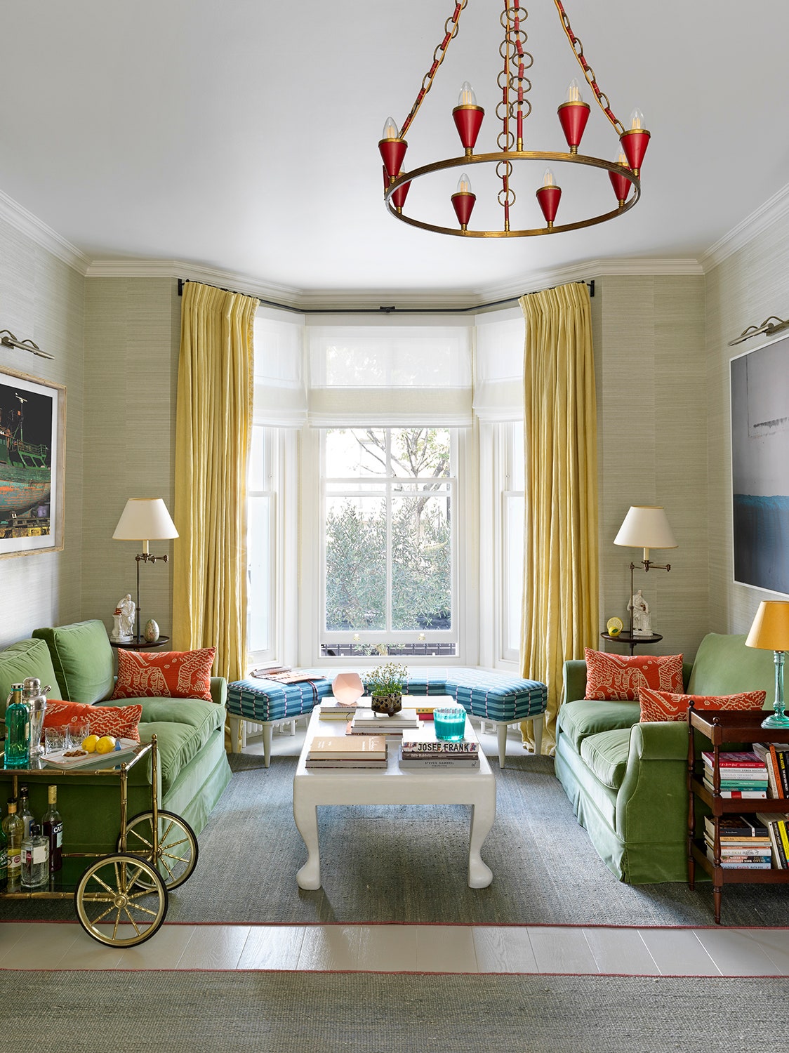 Décor Inspiration: A Charmingly Colourful Townhouse in Notting Hill