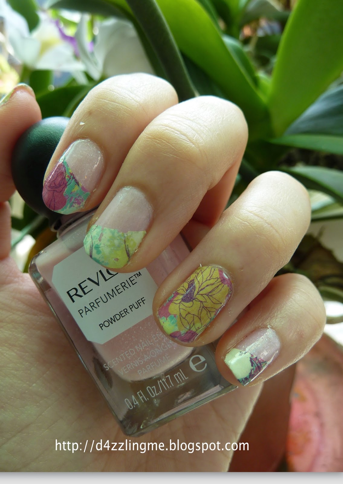 D4zzling Me How to Use Flower Nail Art Water Decals