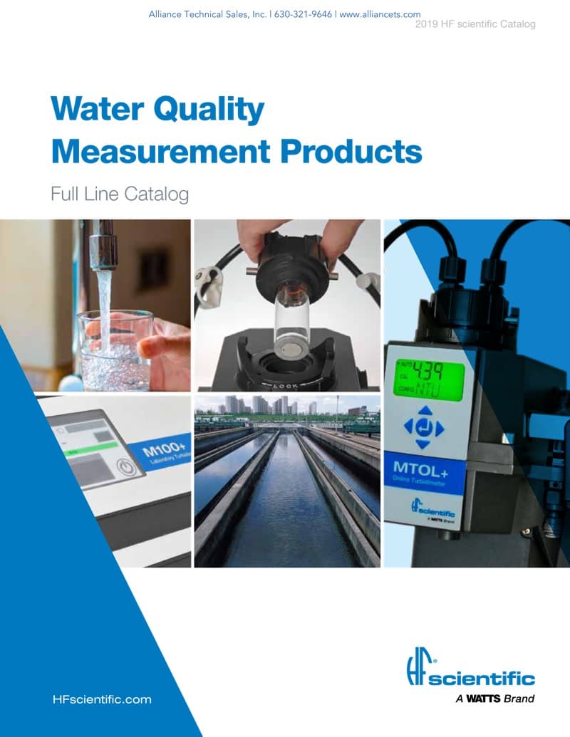 HF scientific Water Quality Measurement Products Catalog Alliance