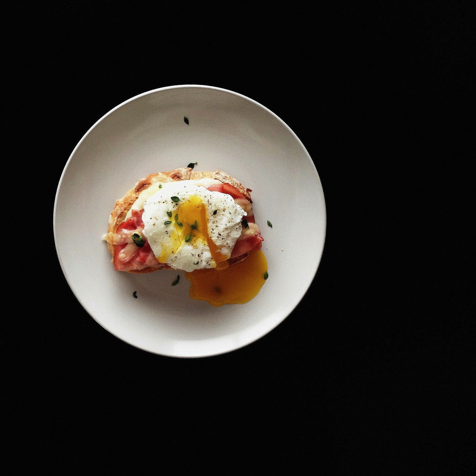 Breanna S Recipe Box Croque Monsieur With A Poached Egg