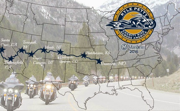 2015  Kyle Petty Charity Ride Across America