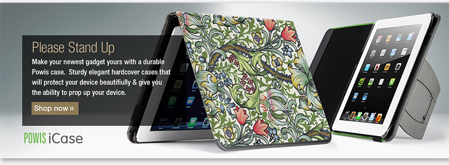 William Morris Powis iPad case with kickstand
