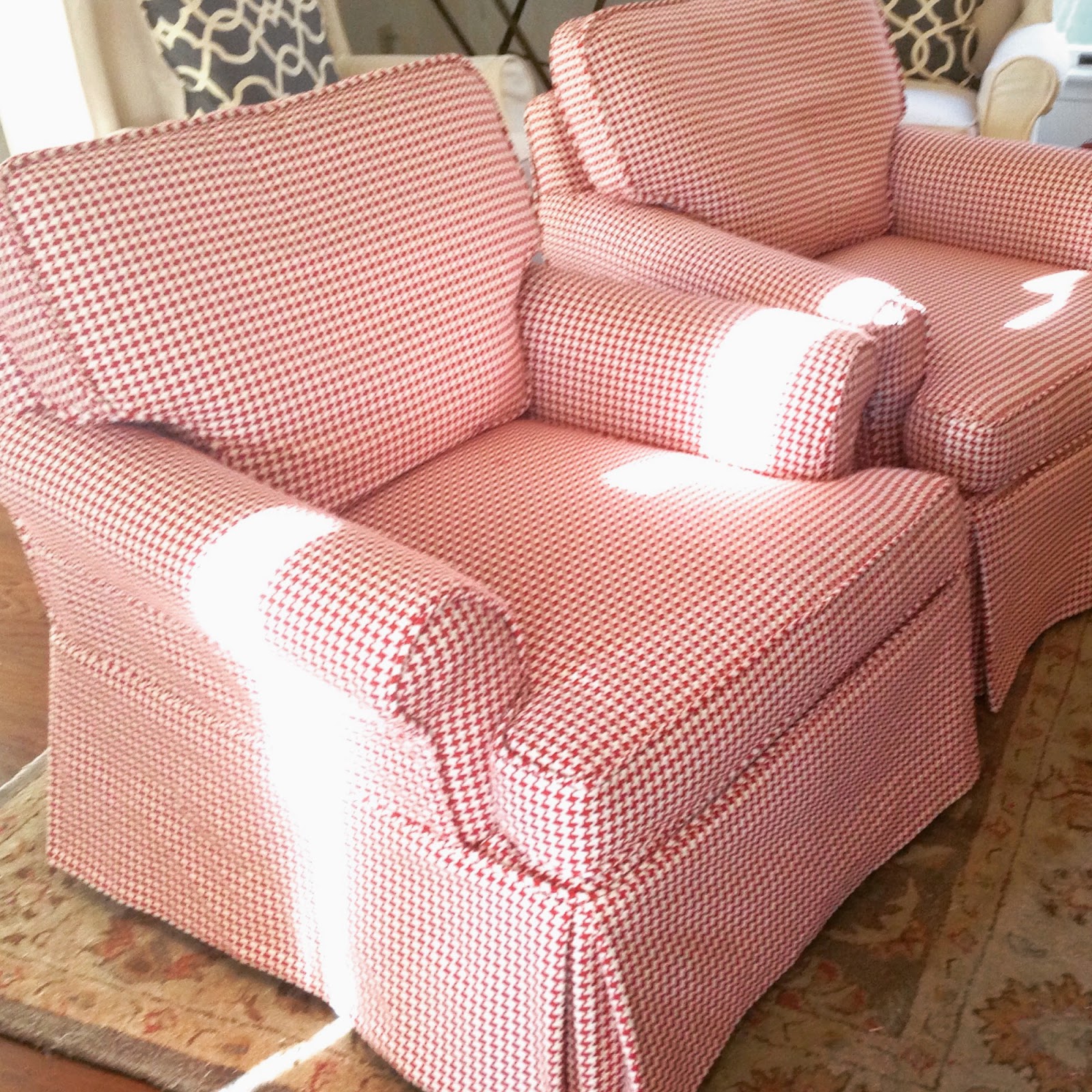 pink club chair blush pink houndstooth club chairs pam morris sews pink club chair blush pink houndstooth club chairs pam morris sews
